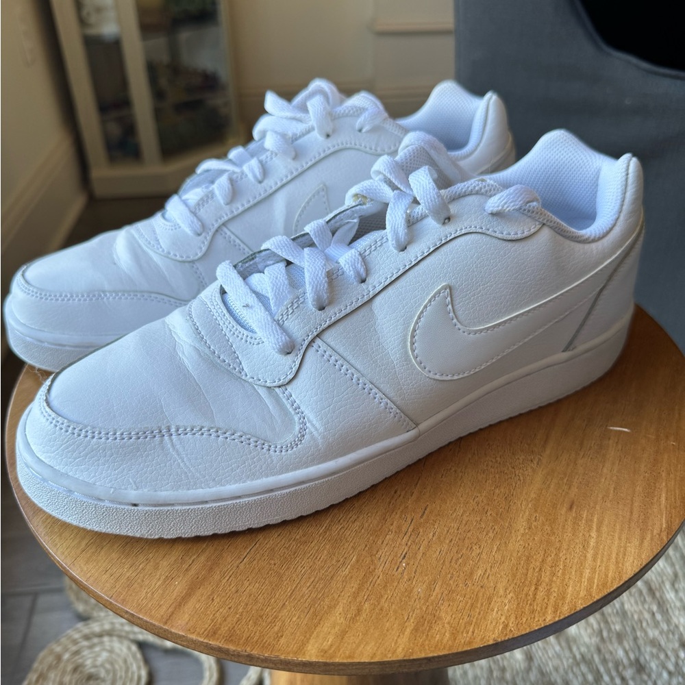 Nike Ebernon Low Triple White Men’s Shoes AQ1775-100
